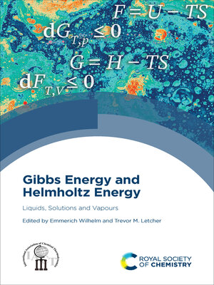 cover image of Gibbs Energy and Helmholtz Energy